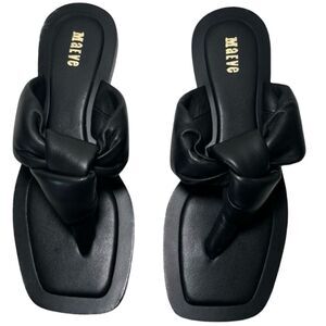 NWOT Maeve Puffy Knotted Sandal